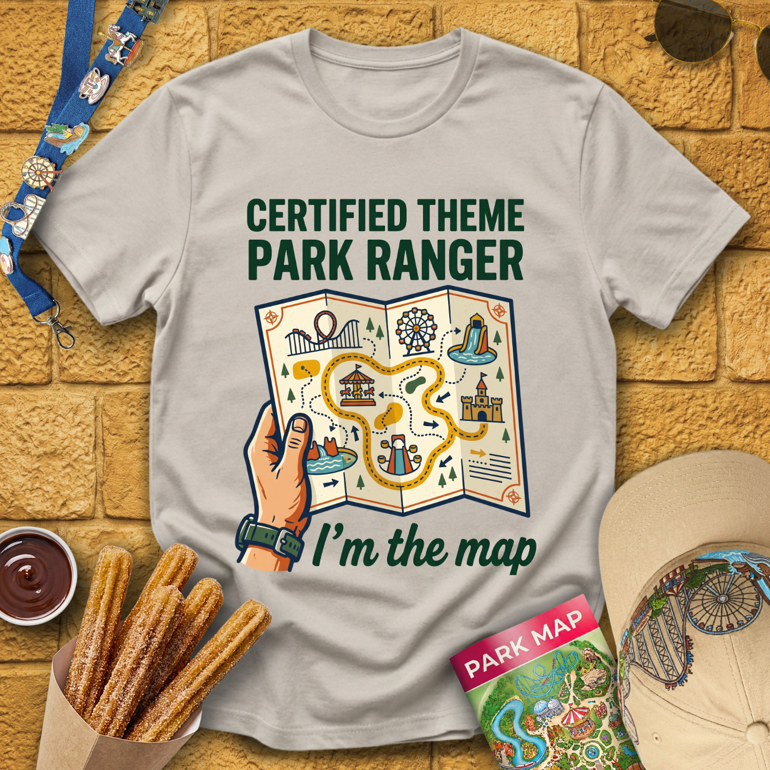 Theme Park Ranger [Graphic] T-Shirt