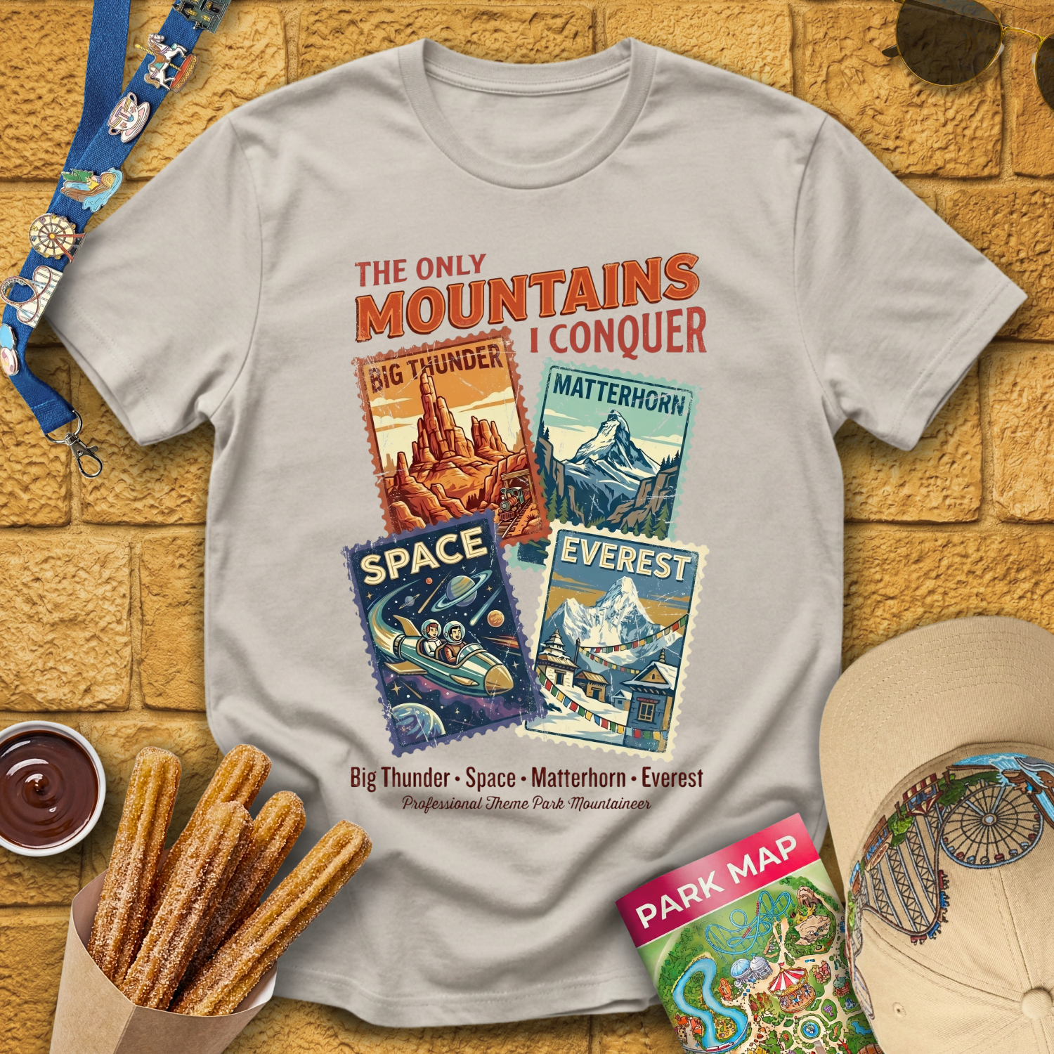 The Only Mountains [Vintage] T-Shirt
