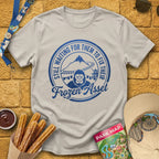 Yeti Frozen Asset [Badge] T-Shirt for Theme Park Fans (Ice Grey)