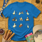 Theme Park Goose [Grid] T-Shirt