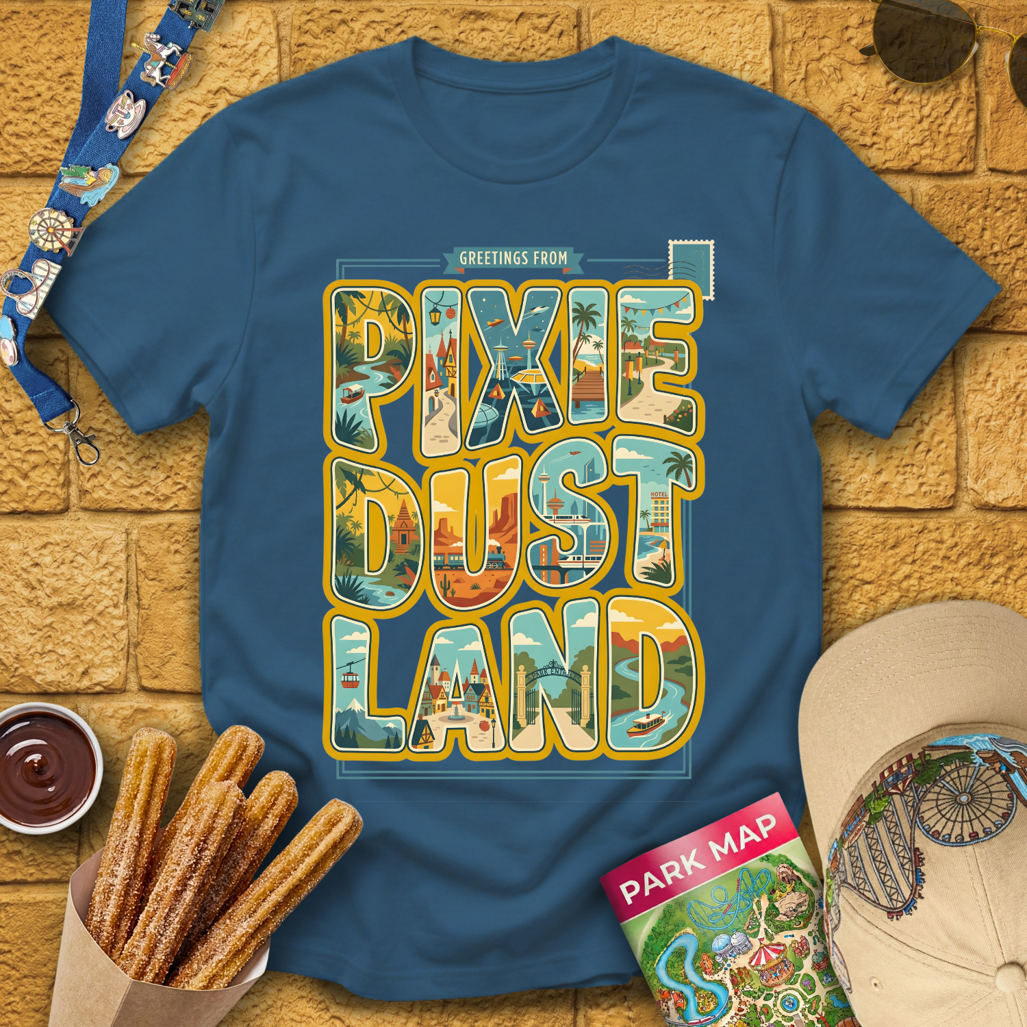 PixieDustLand [Postcard] T-Shirt