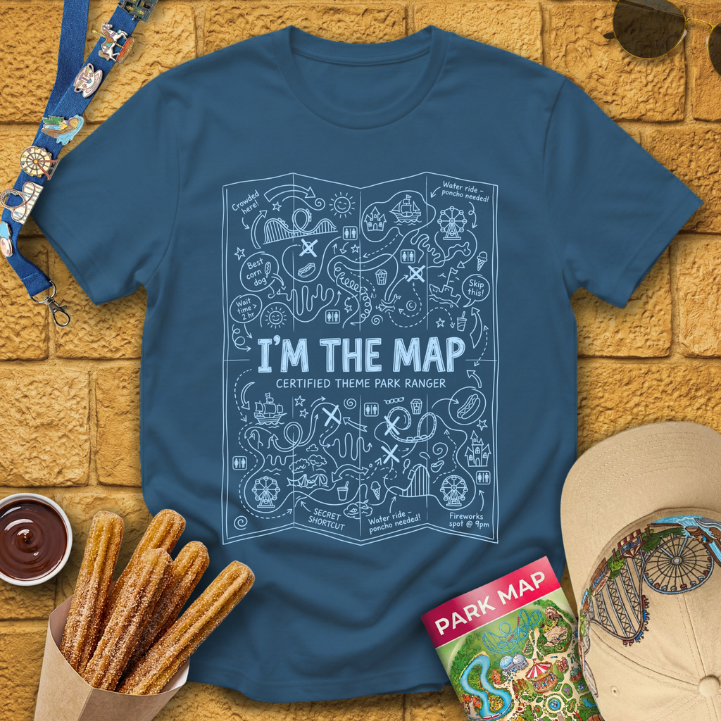 I'm The Map [ShapeDoodle] T-Shirt