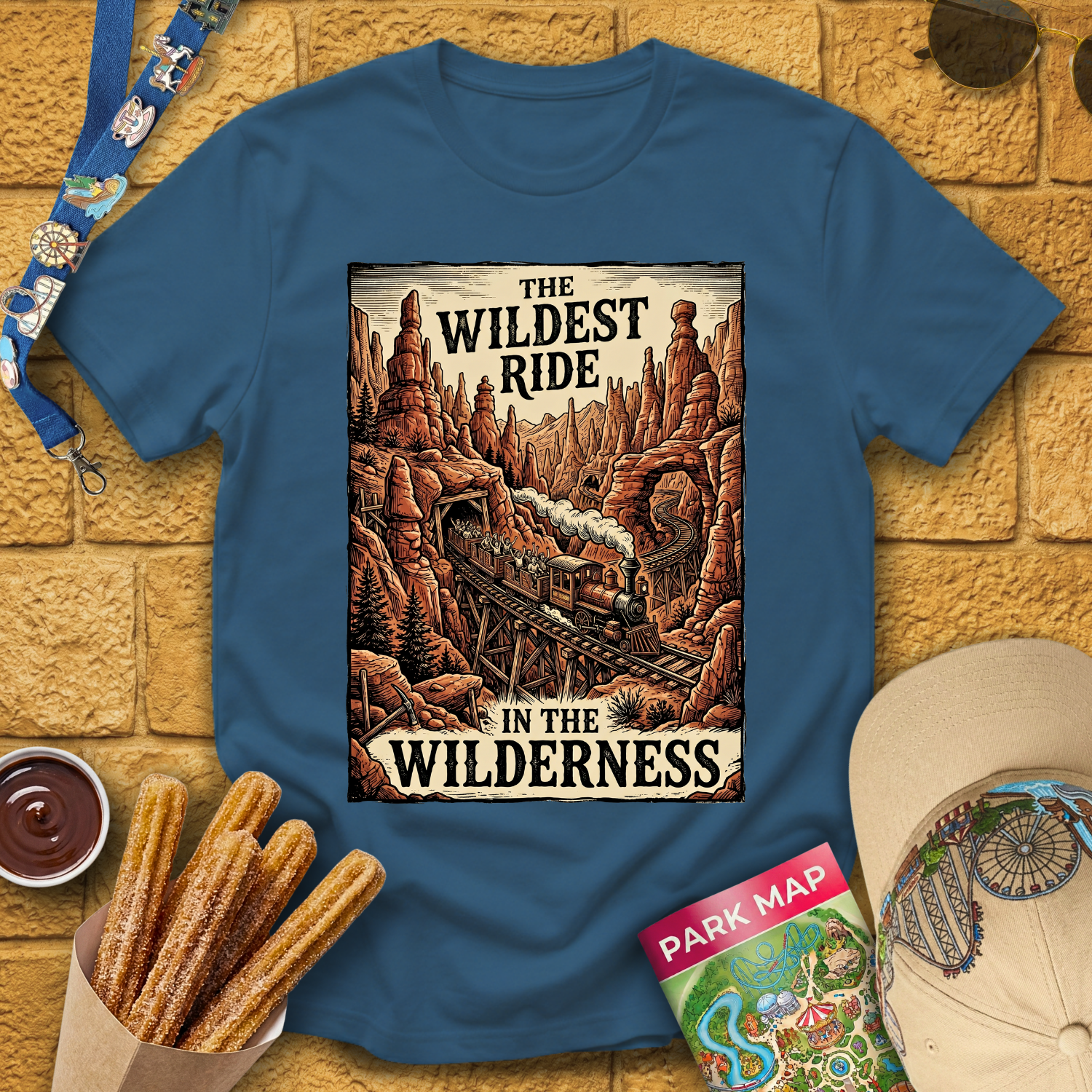 The Wildest Ride [Woodcut2] T-Shirt