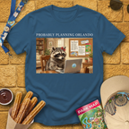 Raccoon Planning Orlando [OilArt] T-Shirt