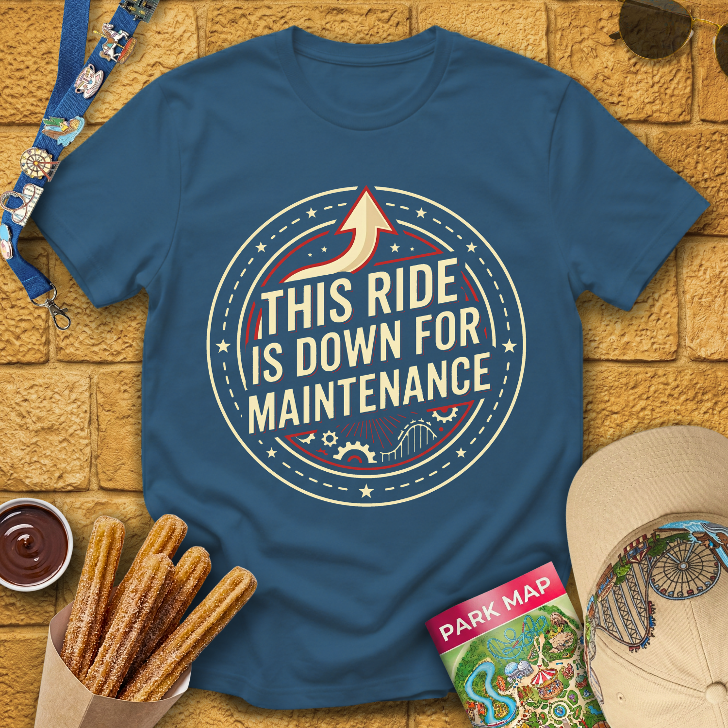 Ride Maintenance [Badge] T-Shirt