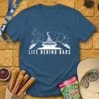 Life Behind Bars [Woodcut] T-Shirt