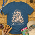 Pixie Dust Doll [MonoGlam] T-Shirt for Theme Park Fans (Indigo Blue)