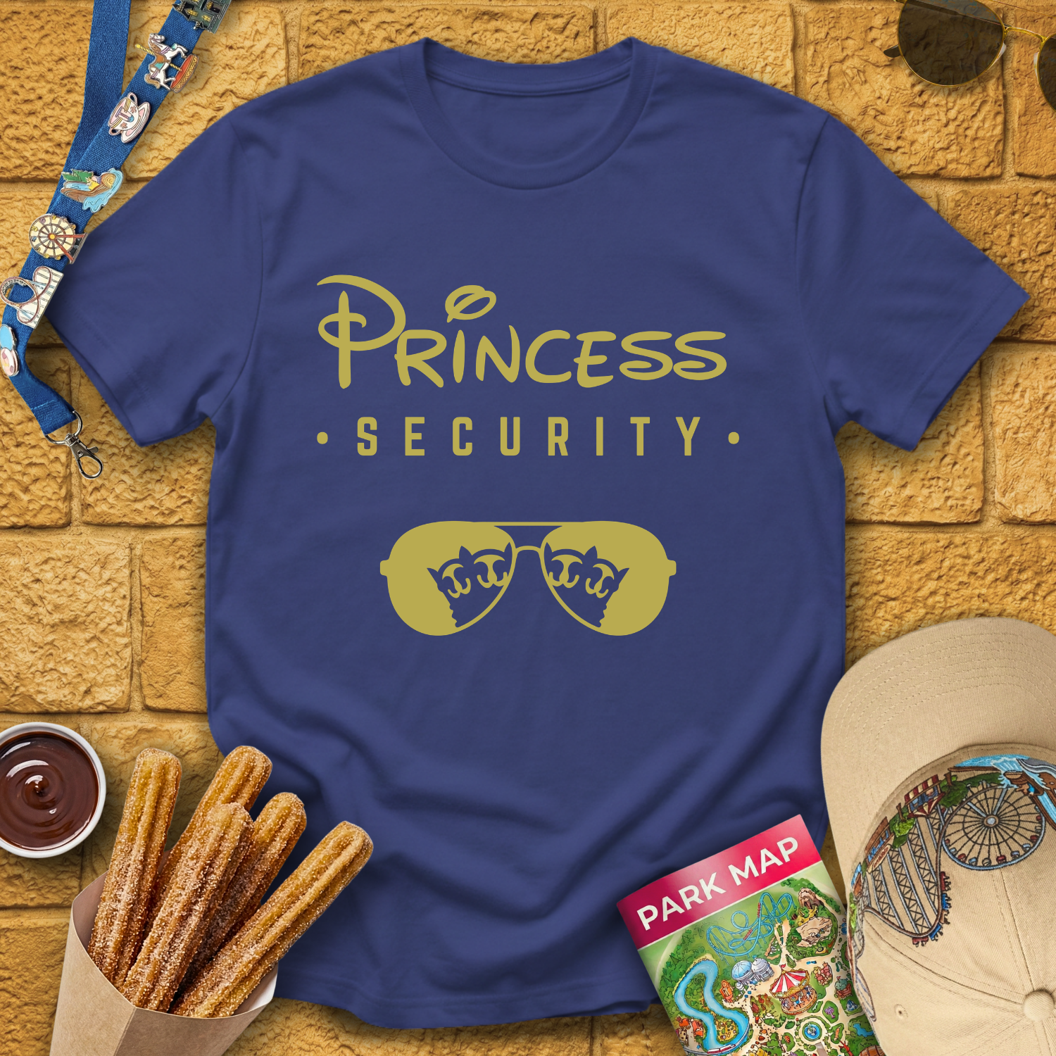 Princess Security [Glasses] T-Shirt