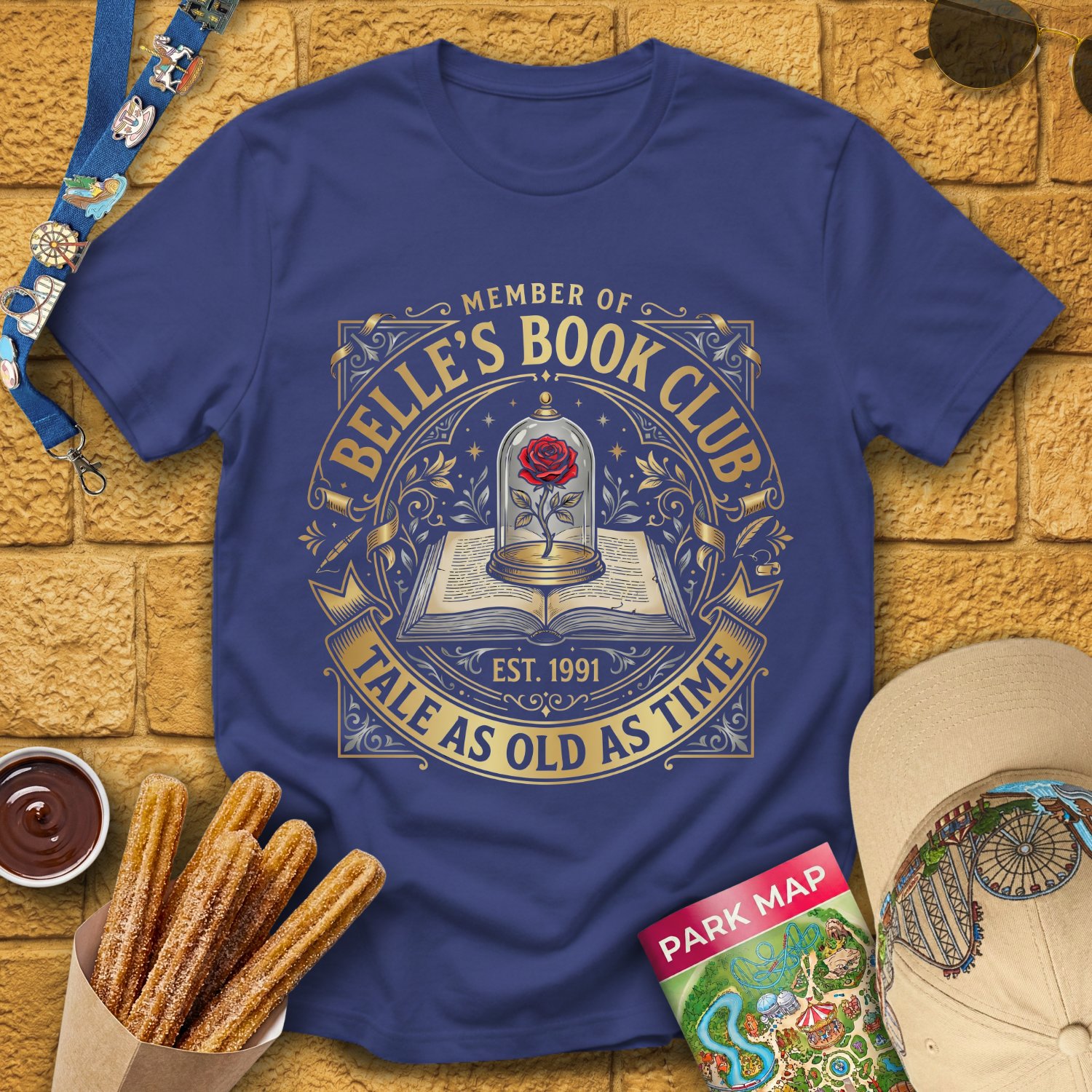 Belle's Book Club [GoldBadge] T-Shirt