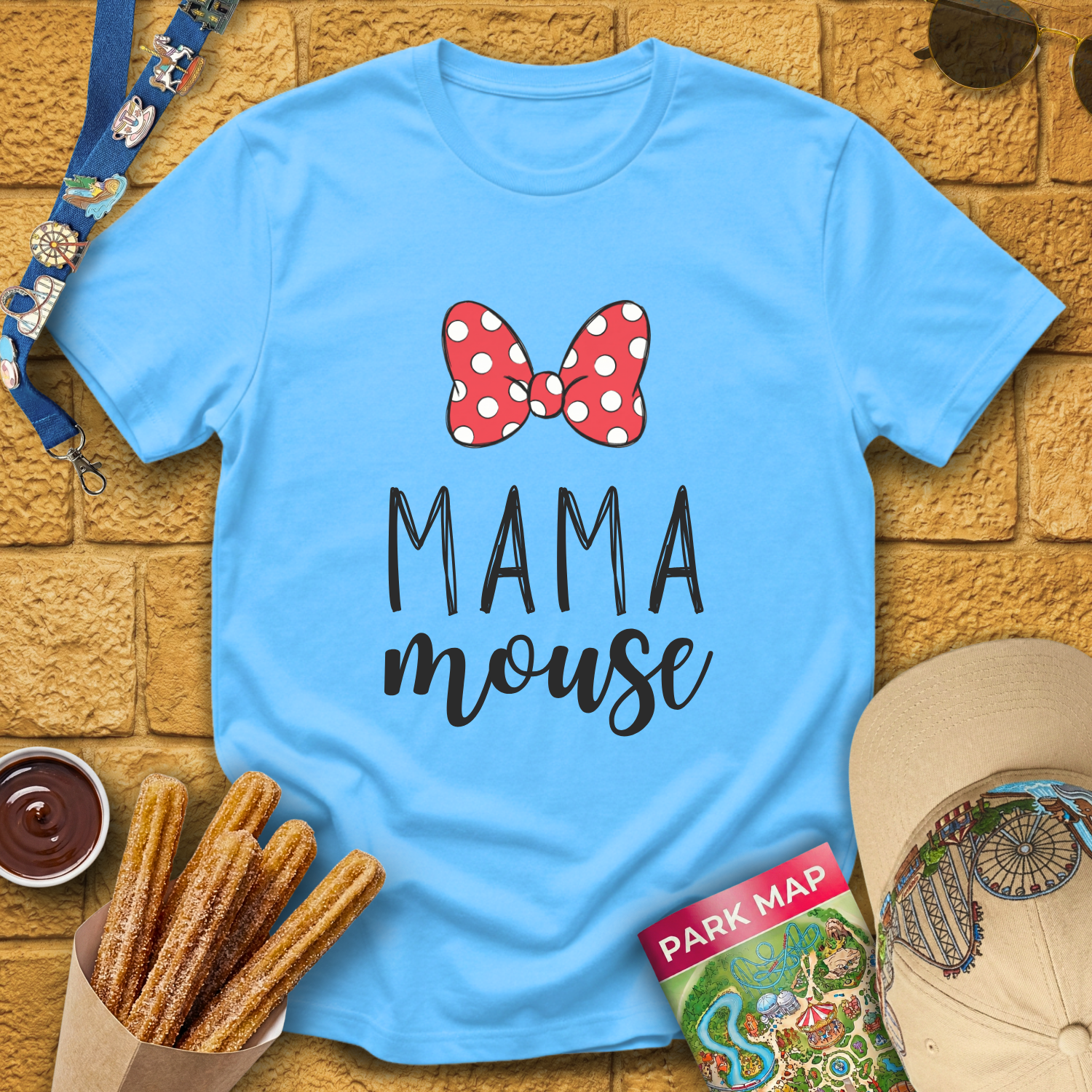 Mama Mouse [Ribbon] T-Shirt