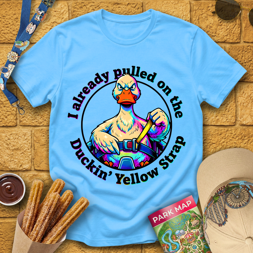Duckin' Yellow Strap [PopArt] T-Shirt