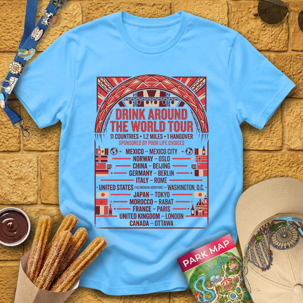 Drinking Around The World [Tour] T-Shirt