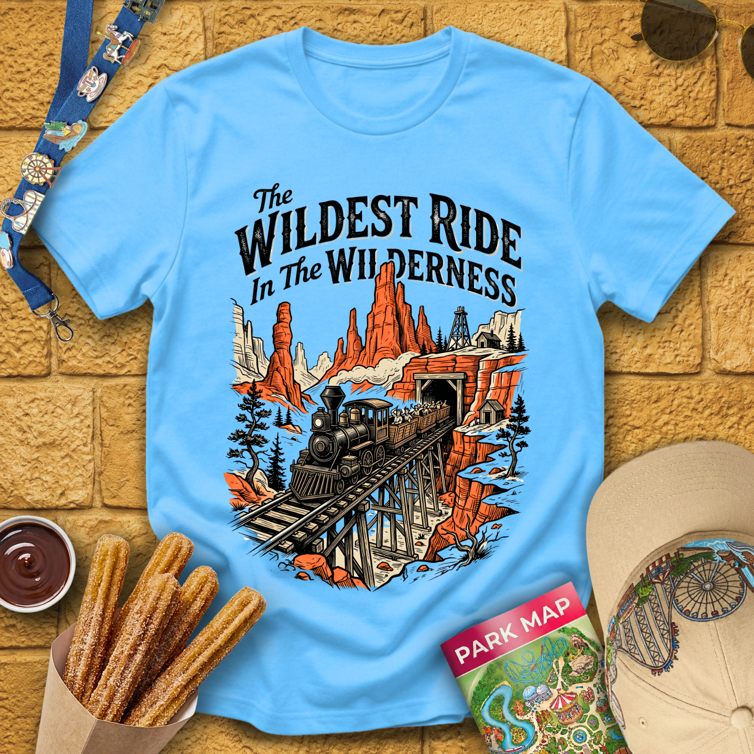 The Wildest Ride [Woodcut1] T-Shirt