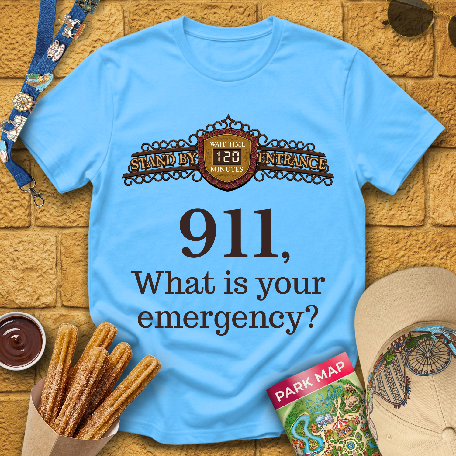 911, What Is Your Emergency? T-Shirt