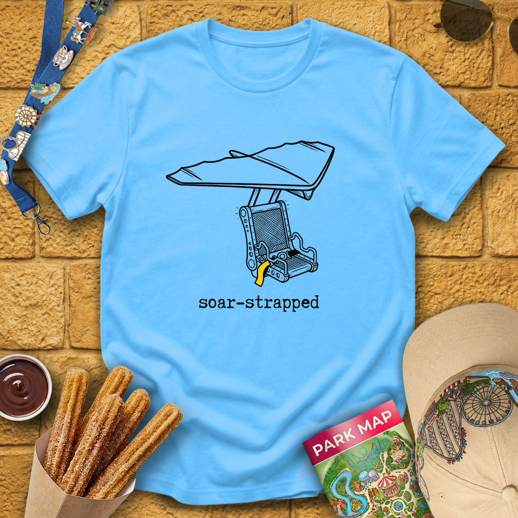 Soar-Strapped [LineArt] T-Shirt