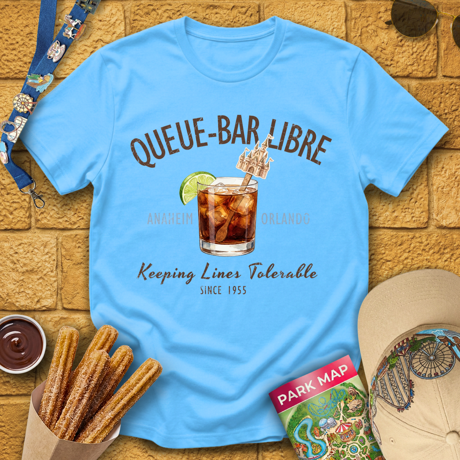 Queue-Bar Libre [Chic] T-Shirt