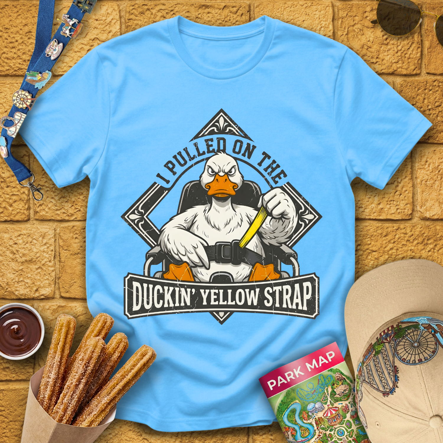 Duckin' Yellow Strap [Vintage] T-Shirt
