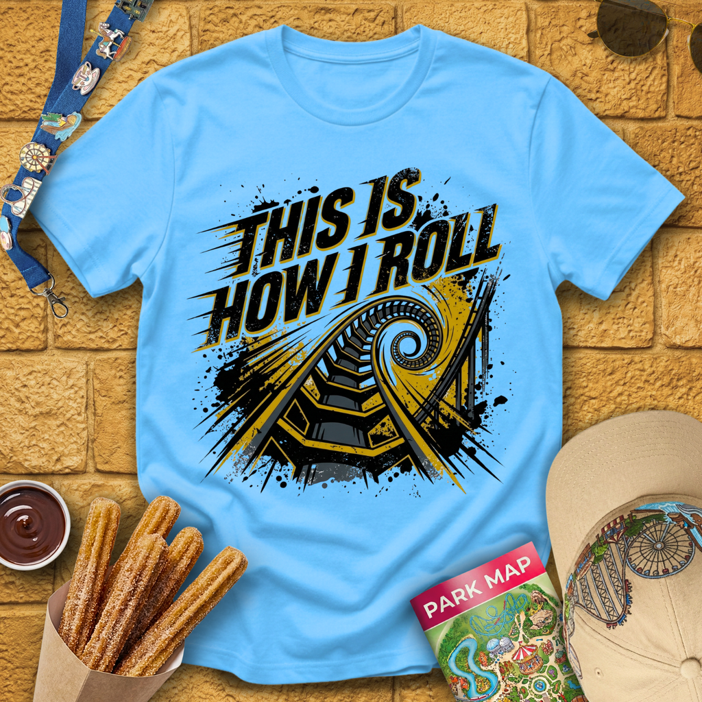 How I Roll [Grunge] T-Shirt