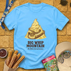 Big Whip Mountain [Retro] T-Shirt for Theme Park Fans (Sky)