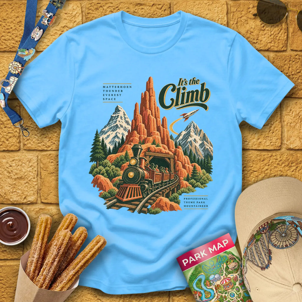 It's The Climb [VintPoster] T-Shirt