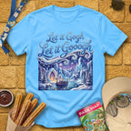Let It Gogh [Artsy1] T-Shirt for Theme Park Fans (Sky)