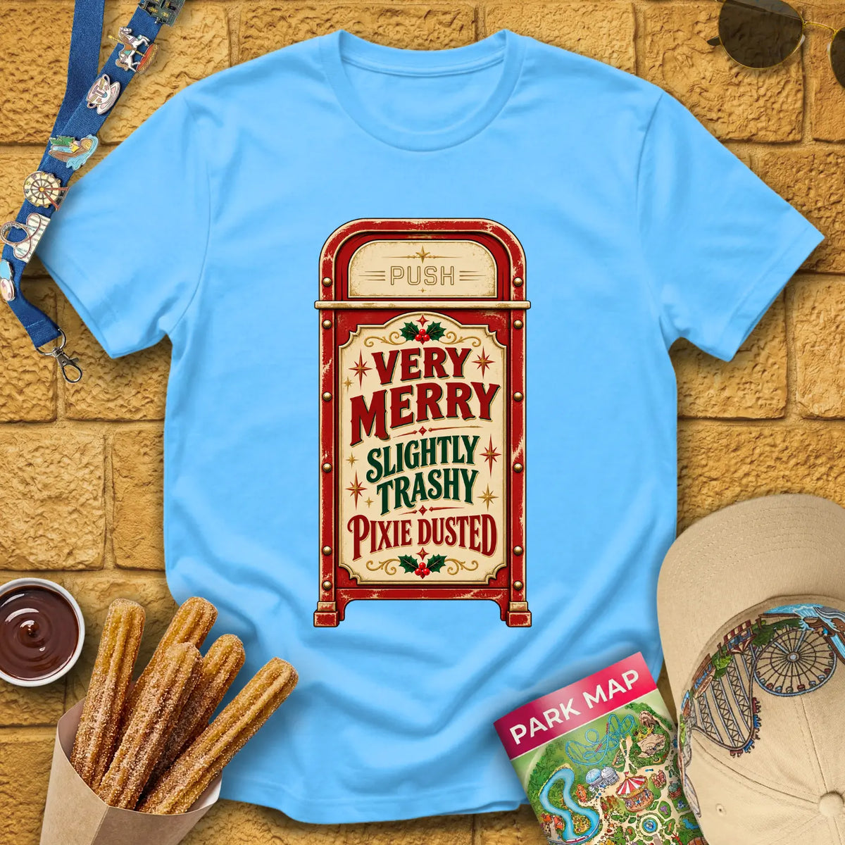 Merry & Trashy [Retro] T-Shirt