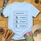 Dropdown Menu T-Shirt