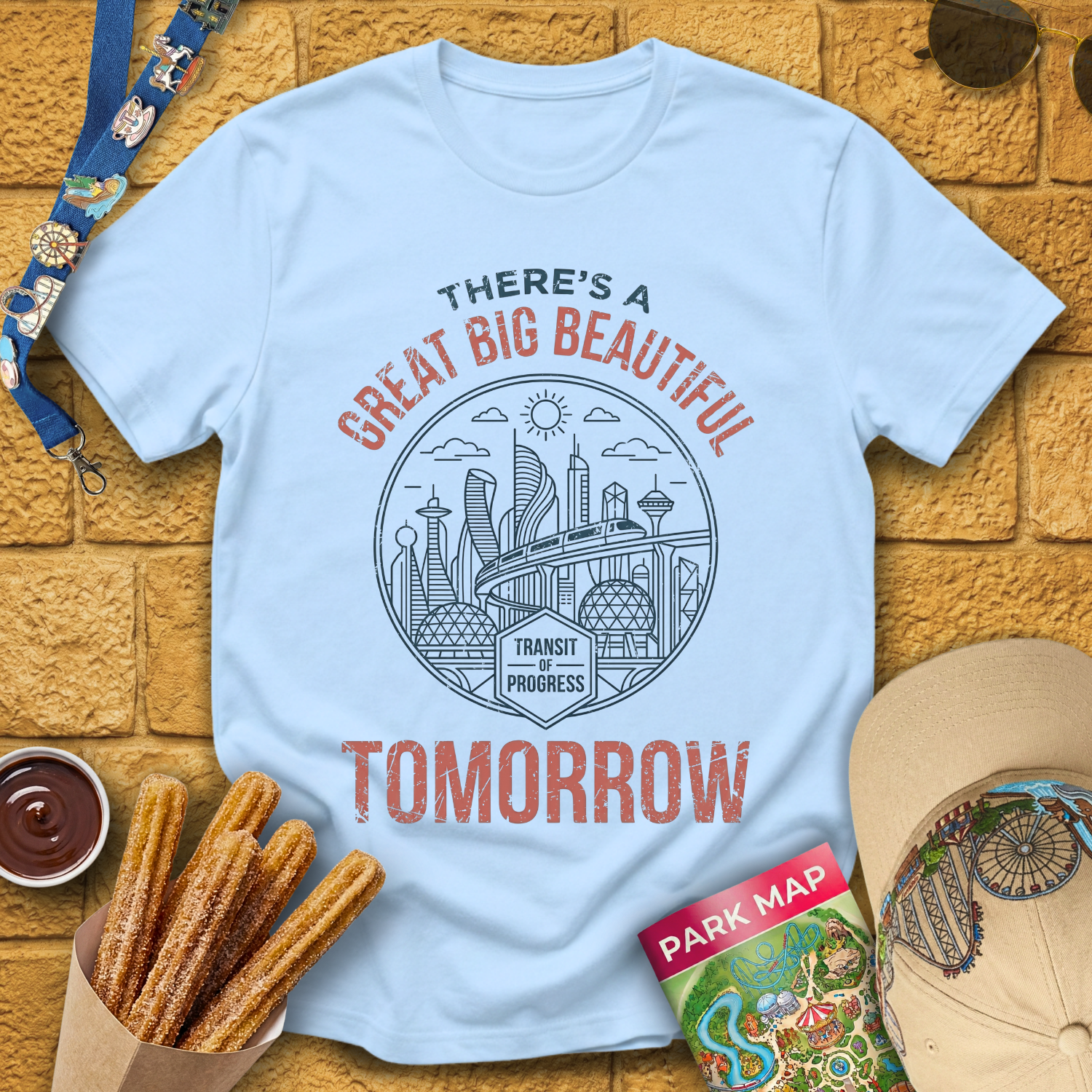 Big Beautiful Tomorrow [Distressed] T-Shirt