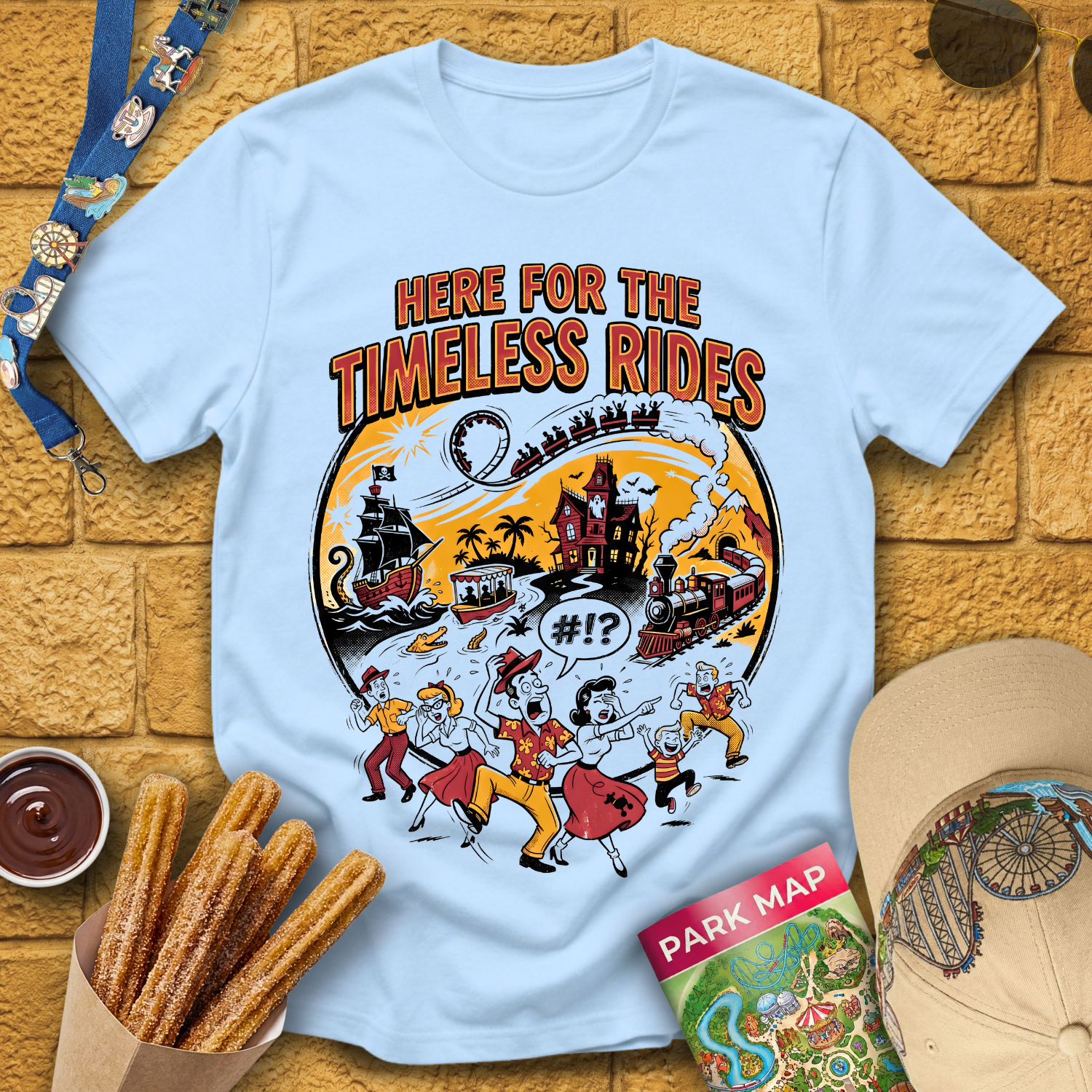 Timeless Rides [Comic] T-Shirt