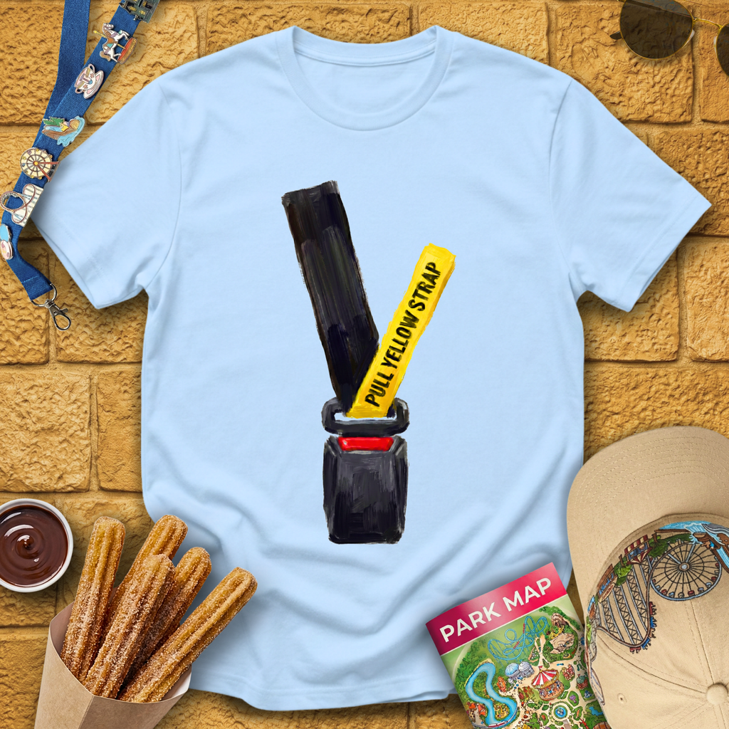 Pull Yellow Strap [Painted] T-Shirt