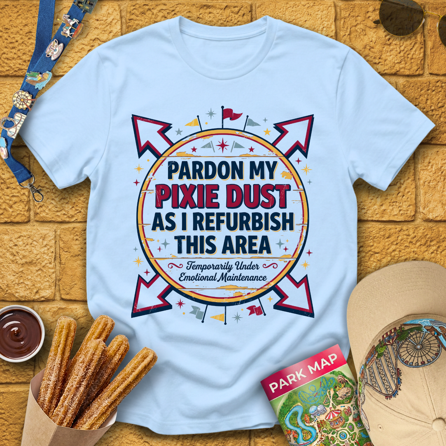 Pardon My Pixie Dust [Weathered] T-Shirt