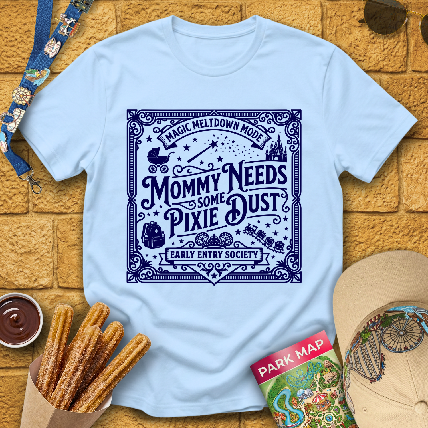Mommy Needs Pixie Dust [Victorian] T-Shirt