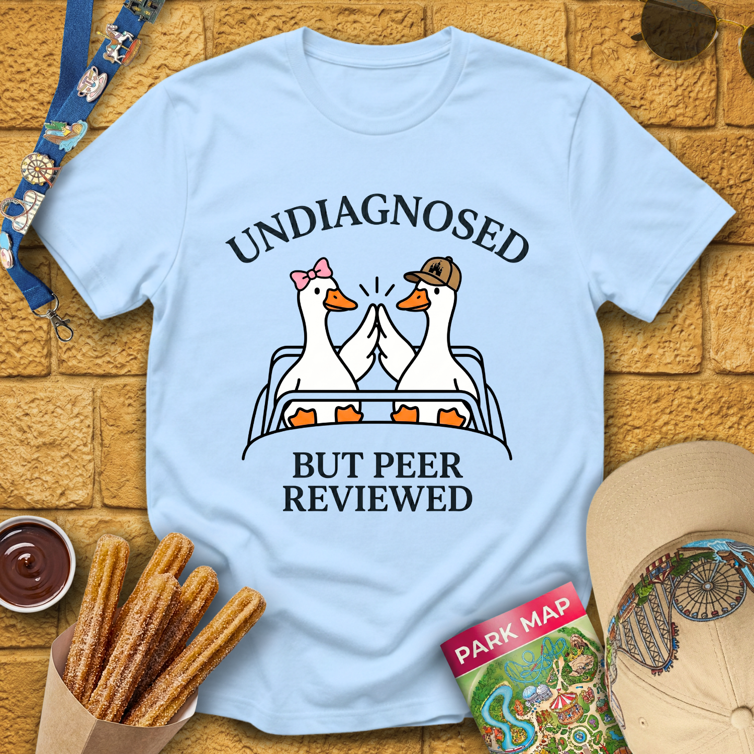 Undiagnosed Geese [Cartoon] T-Shirt