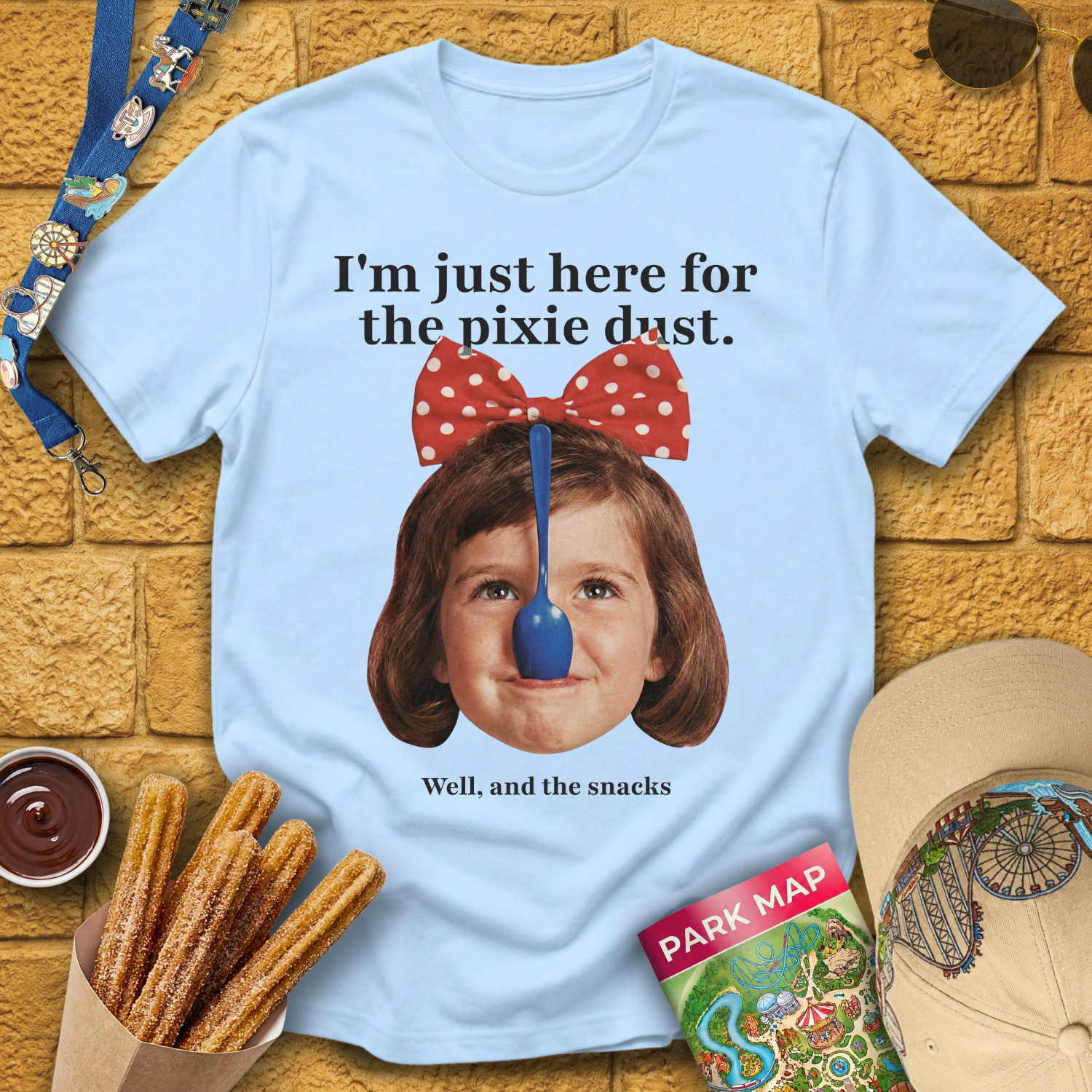 Here For Pixie Dust [Face] T-Shirt