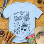 Theme Park Life [LineArt] T-Shirt