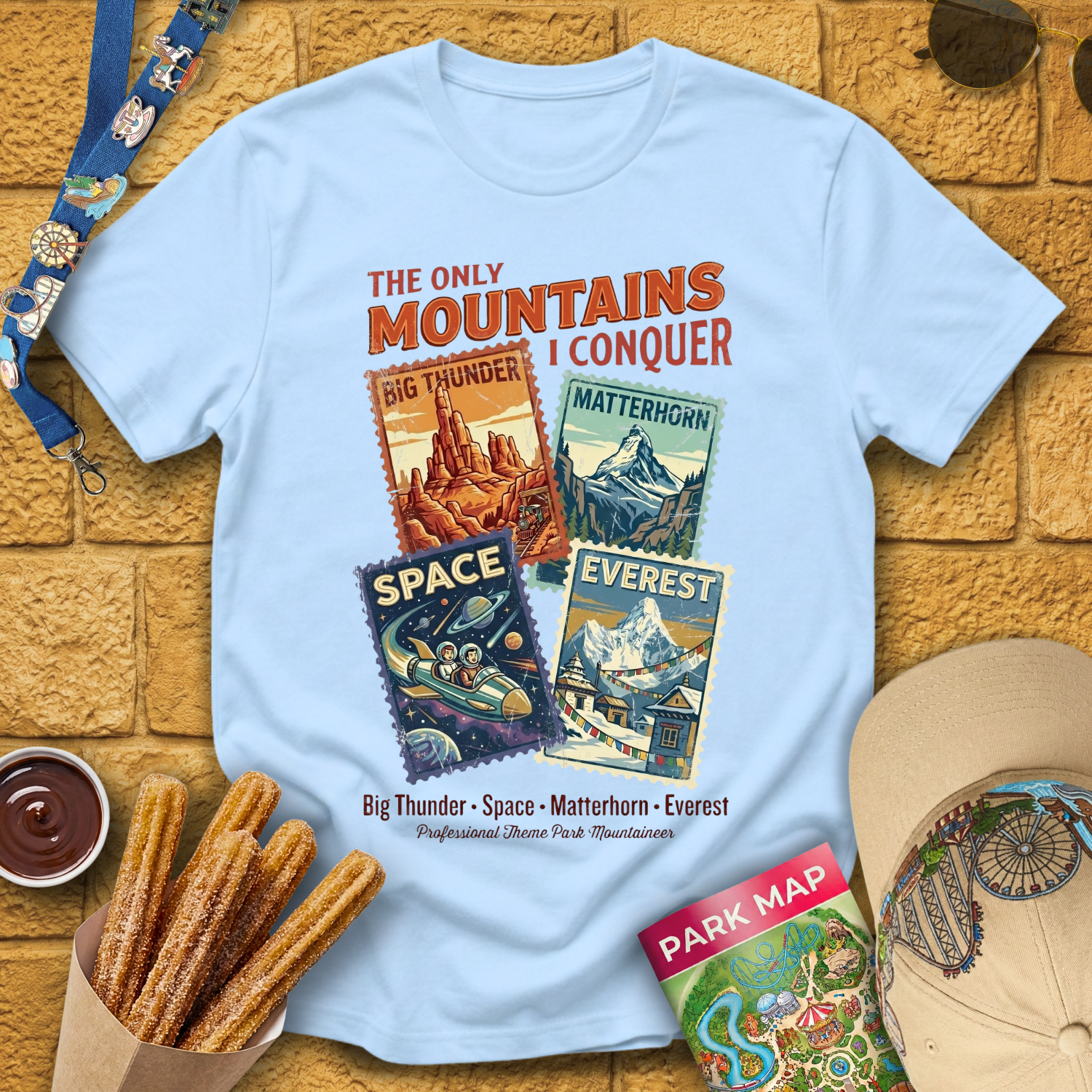 The Only Mountains [Vintage] T-Shirt