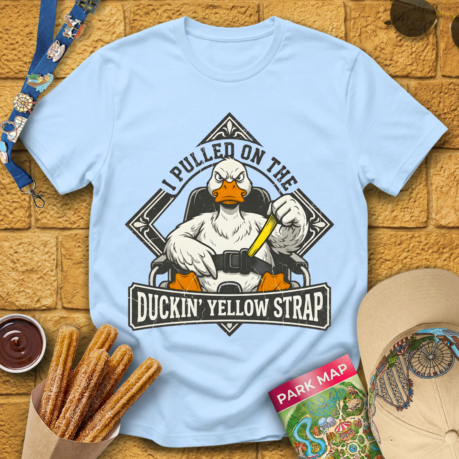 Duckin' Yellow Strap [Vintage] T-Shirt