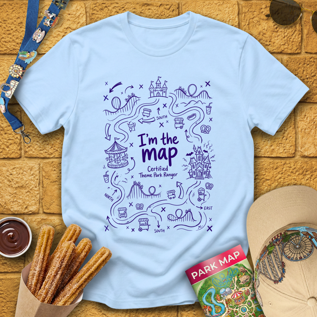 I'm The Map [Doodle] T-Shirt