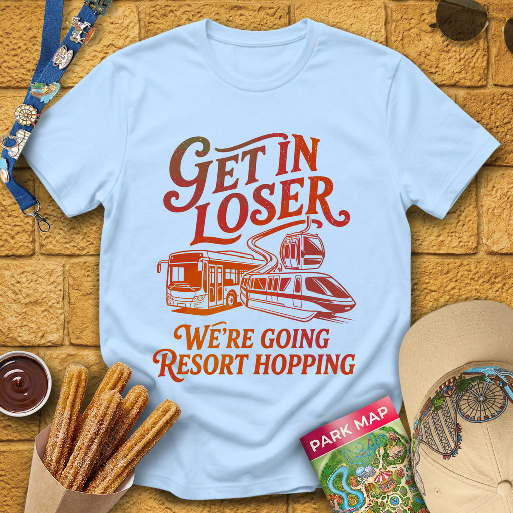 Get In Loser Hopping [Retro] T-Shirt