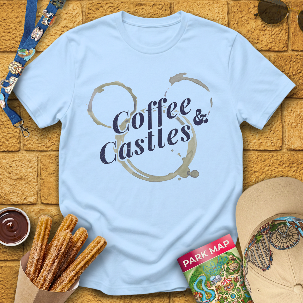 Coffee & Castles [Stained] T-Shirt