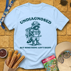 Undiagnosed Dad [Woodcut] T-Shirt