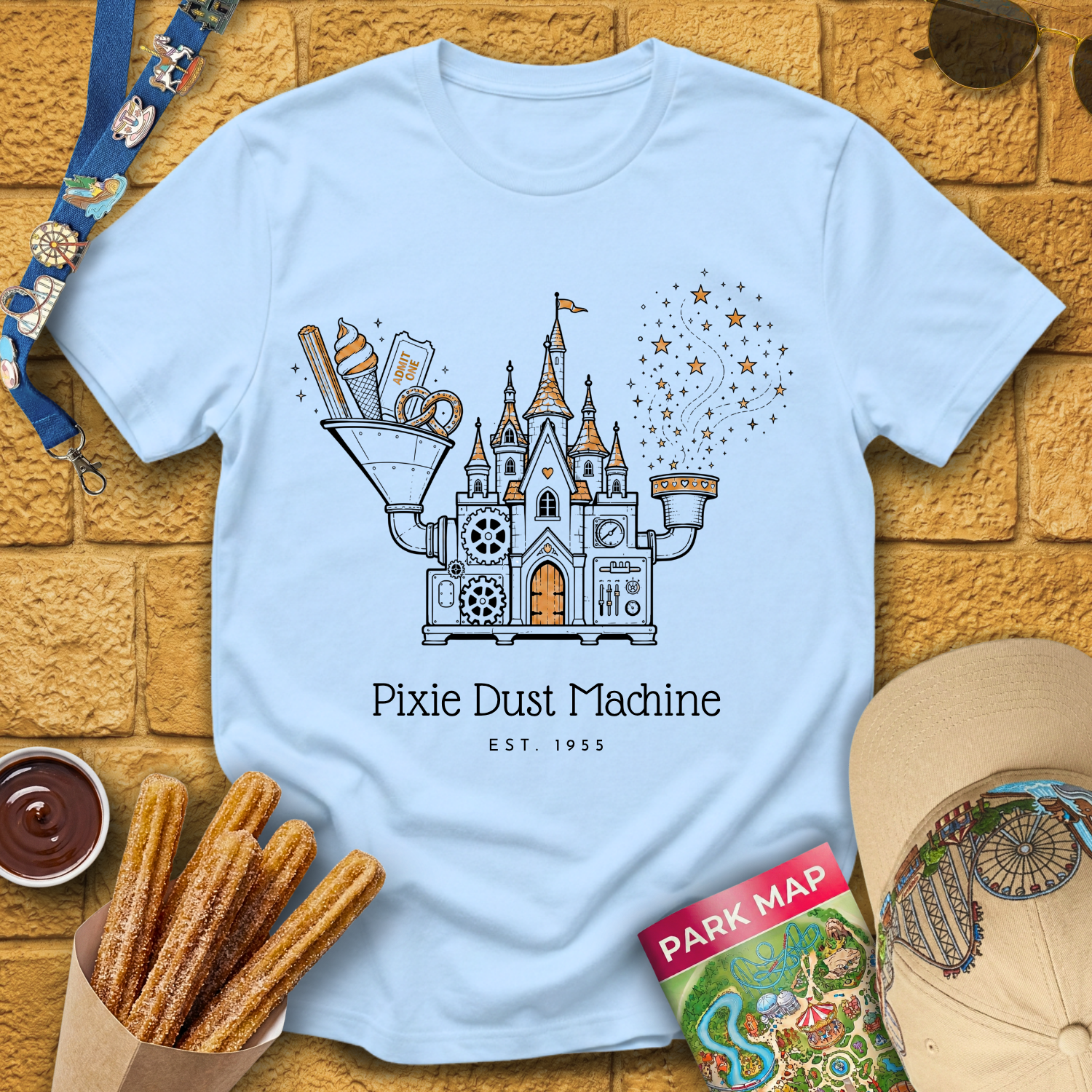 Pixie Dust Machine [LineArt] T-Shirt