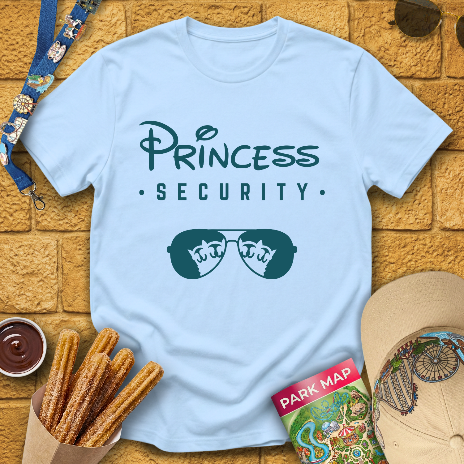 Princess Security [Glasses] T-Shirt