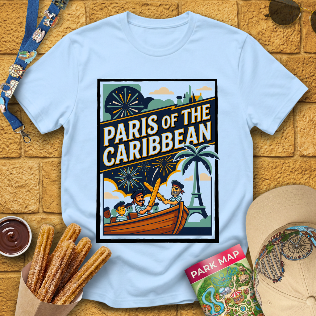 Paris Of The Caribbean [40sPoster] T-Shirt