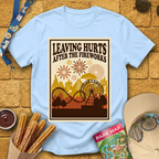 Leaving Hurts & Fireworks [70sPoster] T-Shirt
