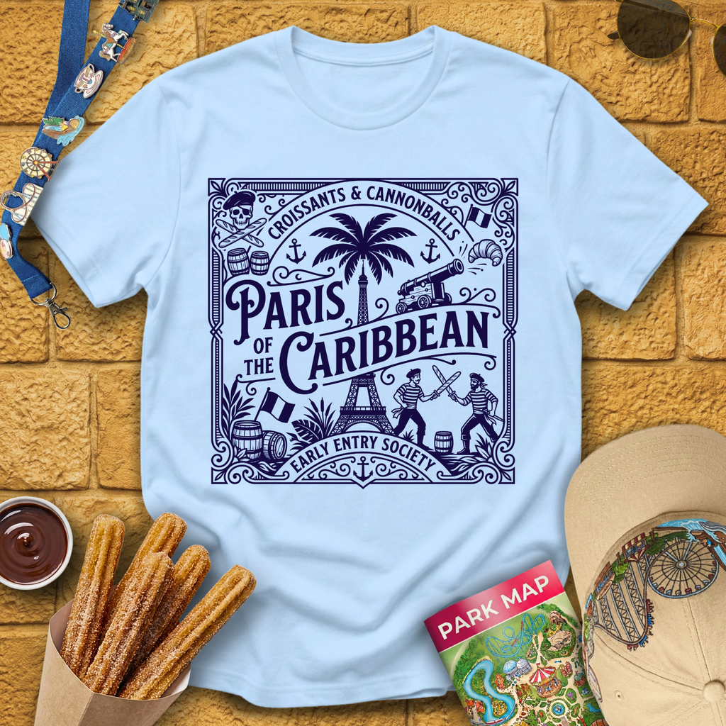 Paris Of The Caribbean [Victorian] T-Shirt