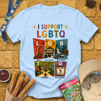 I Support LGBTQ [Americana] T-Shirt