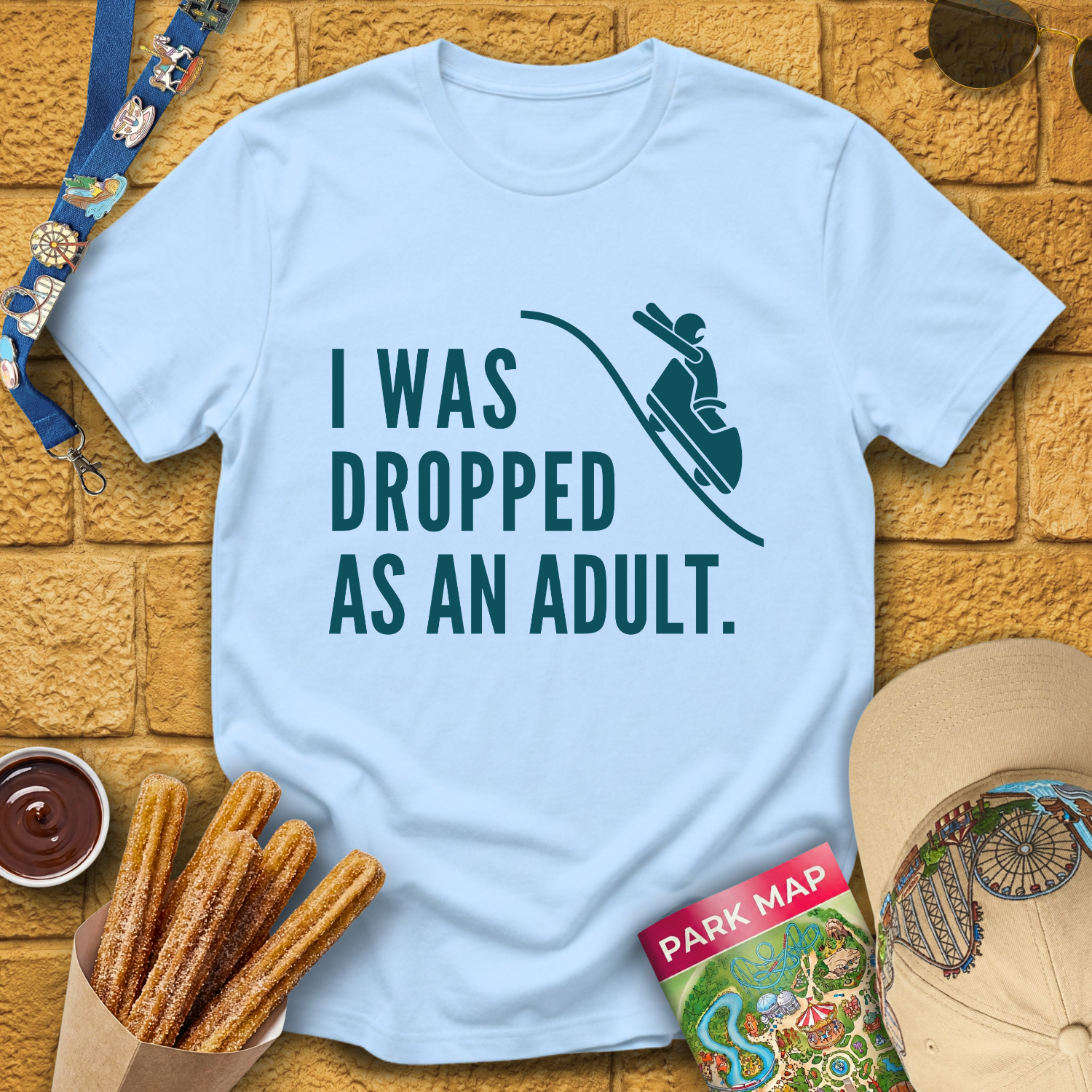 I Was Dropped [Sleek] T-Shirt