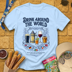 Drinking Around The World [Emblem] T-Shirt