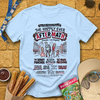 Aftermath Festival [Punk] T-Shirt for Theme Park Fans (Light Blue)